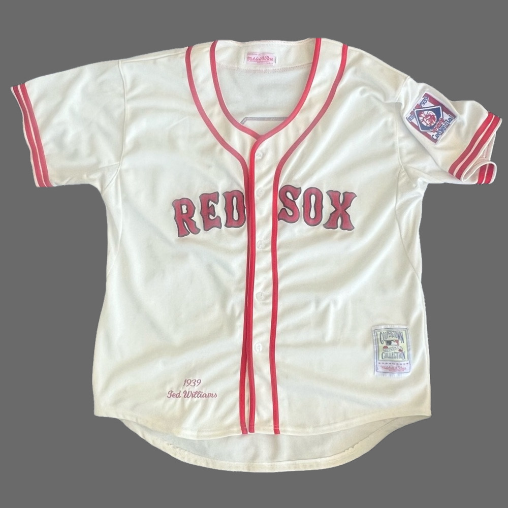 Ted Williams Boston Red Sox Mitchell & Ness Cooperstown Collection Jersey